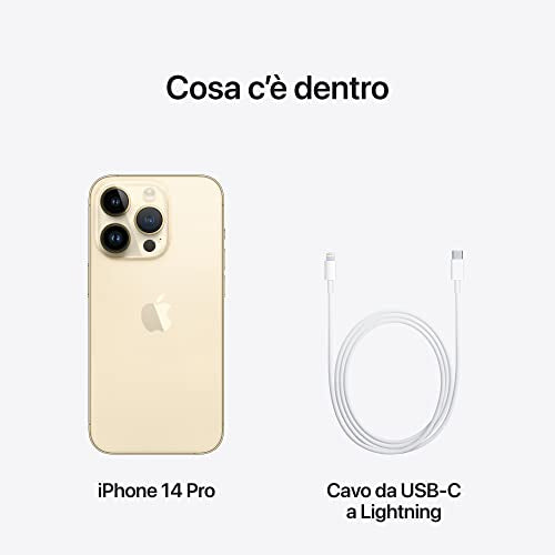 Apple iPhone 14 Pro (128 GB) - Oro (Ricondizionato)