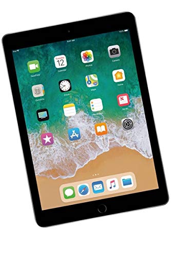 Apple iPad 9.7 (5th Gen) 128GB Wi-Fi + Cellular - Grigio Siderale - Sbloccato (Ricondizionato)